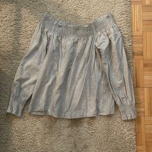 LOFT off the shoulder blouse
